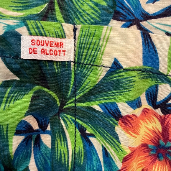 Alcott & Co Hawaiian shirt. Linen blend. Size medium - Picture 2 of 4